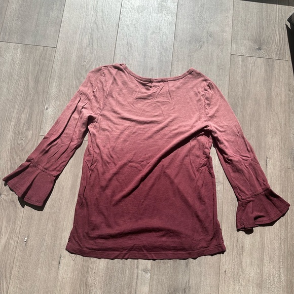 t.la 3/4 sleeve top - size XS - Anthropologie brand - Picture 3 of 5